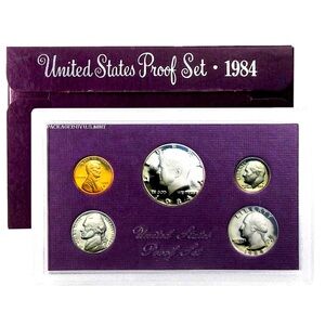 1984 coin proof set